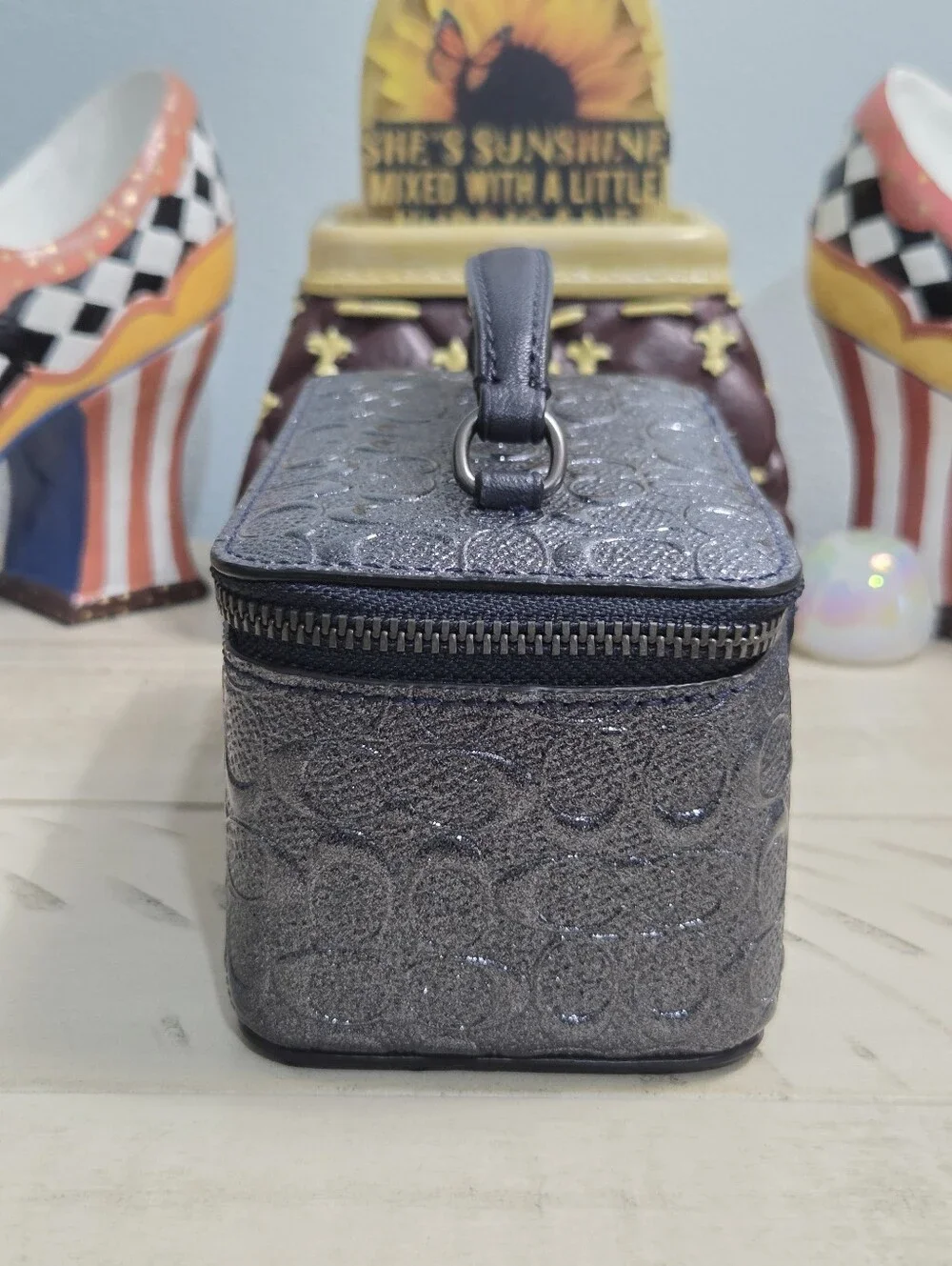 Coach #travel bag catches